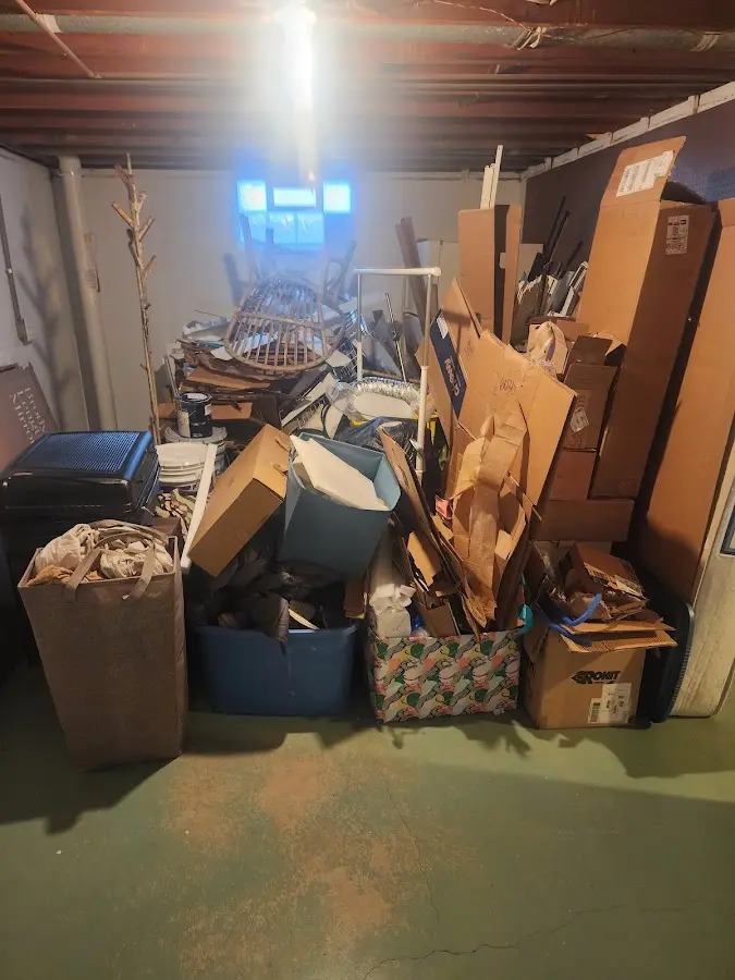 Roll-off dumpster container at job site for Construction Dumpster Rental in South Apopka